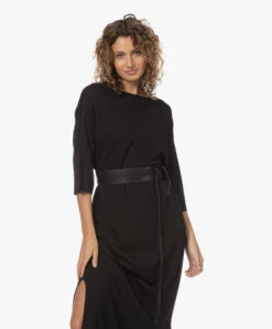 Pomandère Leren Wikkel Tailleriem - Zwart 15 Pomandère Leren Wikkel Tailleriem - Zwart -Modewinkel b9cb3a84 89e1 49a4 8784 47f8e1673aad 185