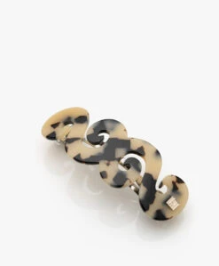 Modewinkel 49 Bon Dep Golvende Haarclip - Beige/Bruin