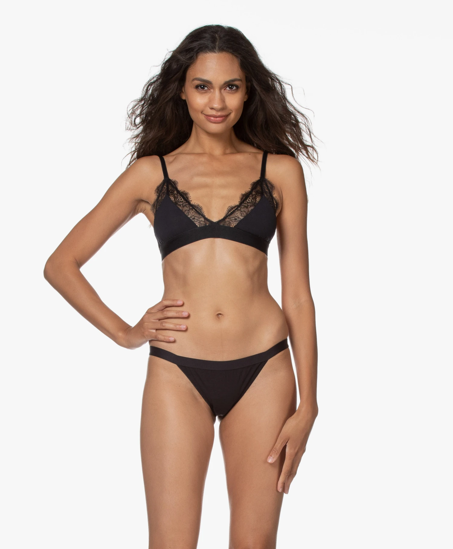 Love Stories Wild Rose Lace Slip - Zwart 10 Love Stories Wild Rose Lace Slip - Zwart - Afbeelding 8