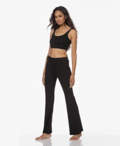 Skin Clio Jersey Crop Top - Zwart -Modewinkel d0d70784 7871 41f9 8925 32582774d799 265