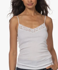 Hanro Moments Spaghetti Top - Wit -Modewinkel df61eafb 6c36 4188 aeb1 1d942038d6df 522