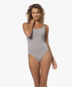 Wolford Jamaika Stretch-Jersey Brazilian Body - Iron -Modewinkel ea4cd2c5 14b0 4501 8bd3 cf14dce53ebd 199