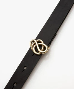 By Malene Birger Ouma Leren Scribble Riem - Zwart -Modewinkel efe5251c 375a 4bff 972f fe09c7827b0f 27