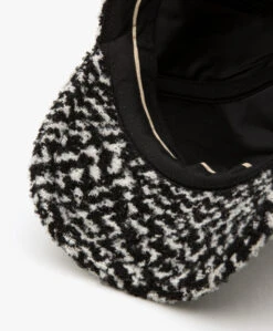 Rag & Bone Rb Heritage Bouclé Baseball Cap - Zwart/Wit -Modewinkel fe8cfa9a 43f6 4f9c a91e af3a1288b2ac 05