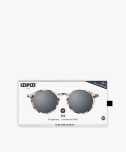Izipizi Sun #D Zonnebril - Blauw Tortoise/Grijze Glazen 13 Izipizi Sun #D Zonnebril - Blauw Tortoise/Grijze Glazen -Modewinkel izipizi sun letmesee d blue tortoise soft grey lenses 02